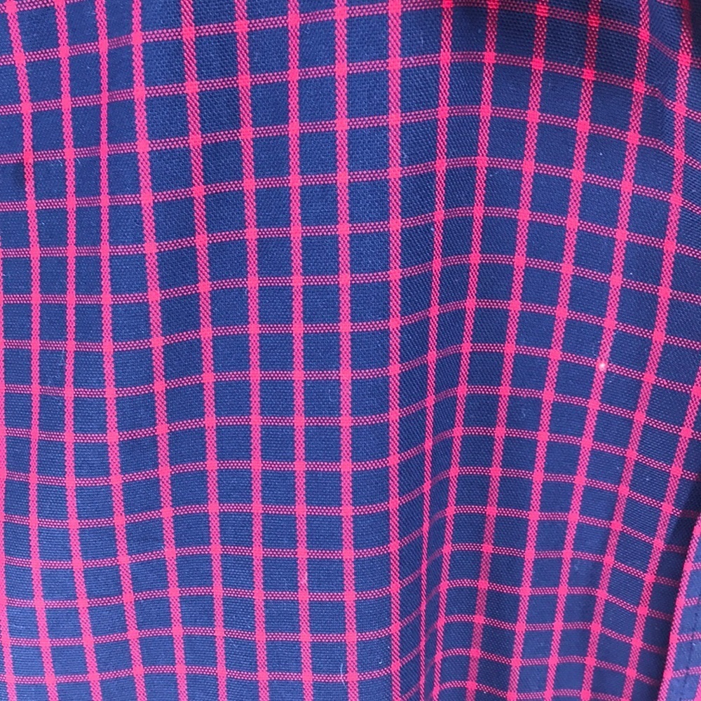 Buttoned Down Fitted Button Front Shirt Size M - Picture 3 of 4